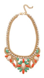 Kenneth Jay Lane Crystal Woven Necklace