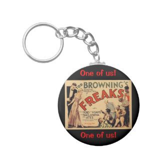 Tod Browning's FREAKS Keychain