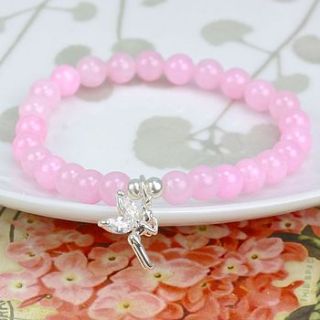 girls fairy dust pink bracelet by lisa angel