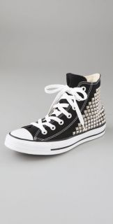 What Goes Around Comes Around Studded Converse High Top Sneakers