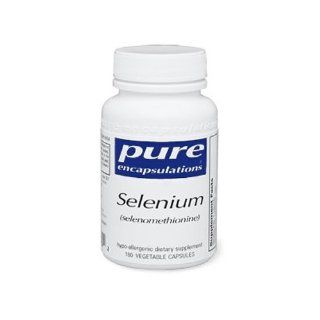 Selenium   Pure Encapsulations   60 Capsules   minerals   sperm mobility Health & Personal Care