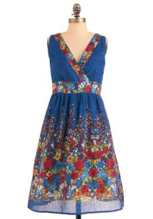 Palette of Petals Dress  Mod Retro Vintage Dresses