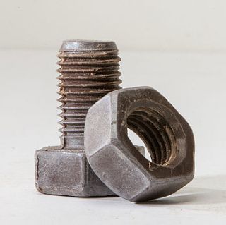 chocolate nut and bolt by schokolat