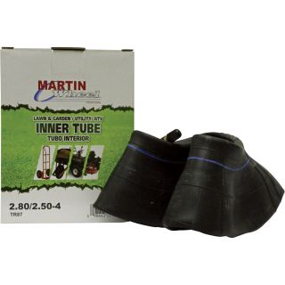 Martin Wheel Inner Tube with Bent Valve — 280/250-4in., Model# T254K  Replacement Inner Tubes