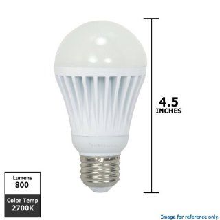 Satco S9007 10w 120v A Shape A19 2700k E26 LED Light Bulb   Led Household Light Bulbs  