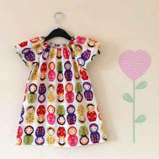 russian doll girls dress by love lime