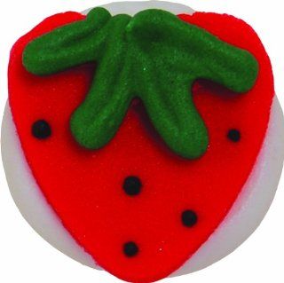 Strawberry Cupcake Toppers   Childrens Party Supplies