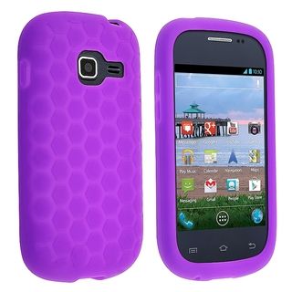BasAcc Purple Silicone Skin Case for Samsung Galaxy Centura S738C BasAcc Cases & Holders