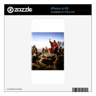 Bloch Sermon On The Mount Skins For iPhone 4S