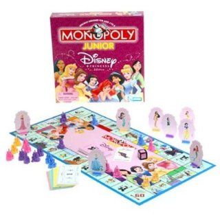 Monopoly Junior Disney Princess Edition (2004 Edition) Toys & Games