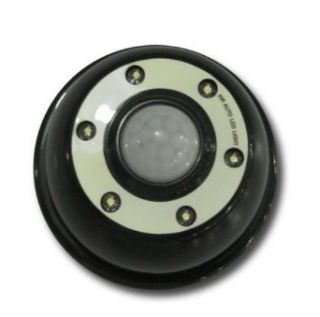 Domire 6 Led Light Lamp Batteries Pir Auto Sensor Motion Detector Radial Sensor Black   Led Household Light Bulbs  