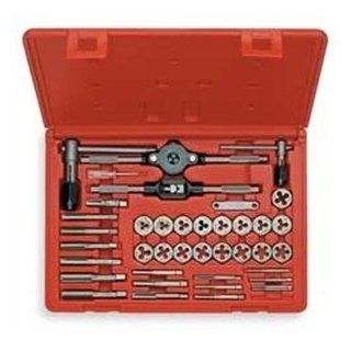 Vermont American 396501 HSS Tap and Die Set, Red, 40 Piece    