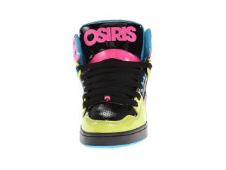 Osiris NYC83 Slim Lime/Black/Pink