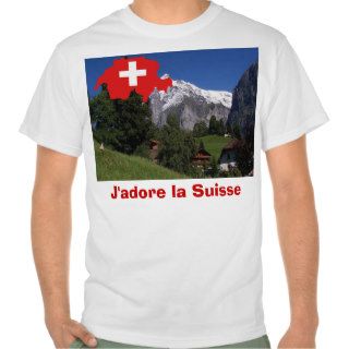 J'adore la Suisse Tee Shirt