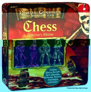 Pirates of the Caribbean Chess Revised Collector's Edition Toys & Games