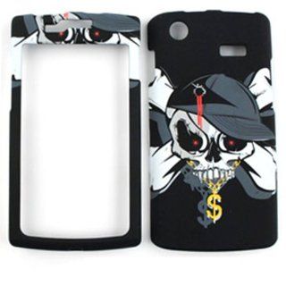 For Samsung Captivate (galaxy S) I897 Skull Hat Matte Texture Case Accessories Cell Phones & Accessories