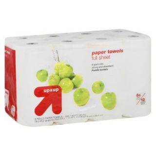 up & up™ Full Sheet Paper Towels 8 ct