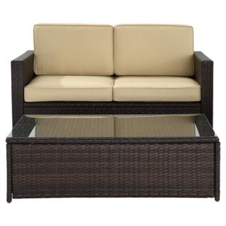 Piece Seating Group in Brown & Khaki