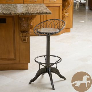 Christopher Knight Home Grayson Weathered Wood Barstool Christopher Knight Home Bar Stools