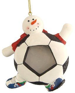 Shop Soccer Ball Snowman Picture Frame Christmas Ornament at the  Home Dcor Store. Find the latest styles with the lowest prices from Roman