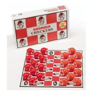 University of Georgia Bulldogs Checkers Game, Board Game Toys & Games