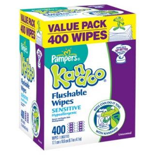 Pampers Kandoo Toddler Wipes   400 Count (8 Pack)