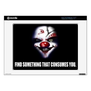 Find Something That Consumes You   Evil Clown Skins For Acer Chromebook