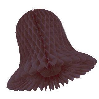 9" Black Honeycomb Tissue Bell Health & Personal Care