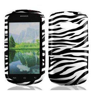 Zebra Hard Case Snap On Cover For Samsung Galaxy Reverb M950 Cell Phones & Accessories