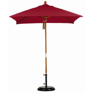 California Umbrella 6 Square Market Umbrella