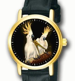 Beautiful Sulphur Crested Cockatoo Parrot Collectible Wrist Watch Watches