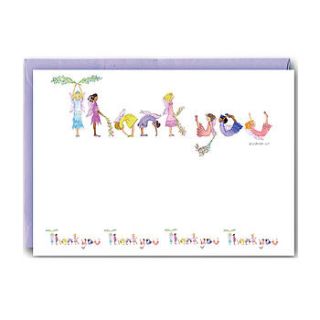 fairy thank you notes by alphabet gifts