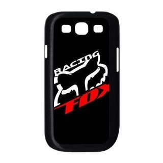 Black Top Design Fox Racing Faceplate Hardshell Plastic Cell Phone Protector SamSung Galaxy S3 I9300/I9308/I939 SIII Cases Cover Cell Phones & Accessories