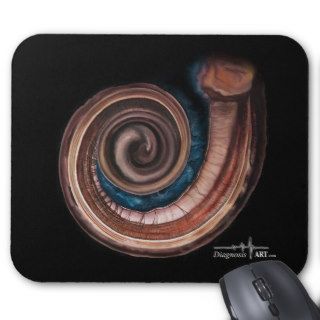 Cochlea "Slice" mousepad