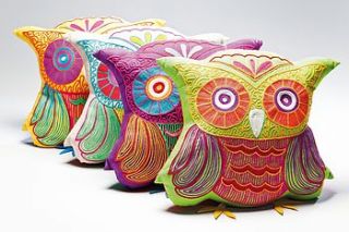 owl cushion by i love retro