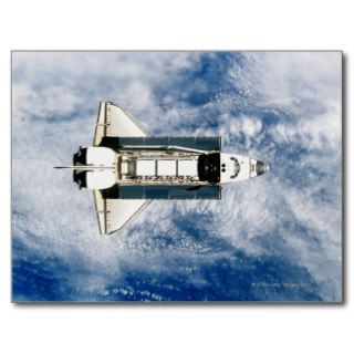 Space Shuttle Orbiting Earth 3 Postcards
