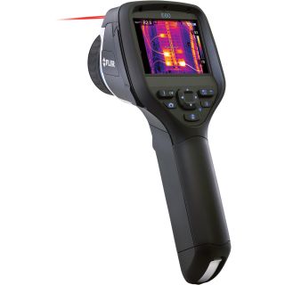 FLIR Compact Infrared Thermal Imaging Camera — 320 x 240 IR Resolution, -4°F to 1202°F Temperature Range, Model# FLIR E60  Thermal Cameras