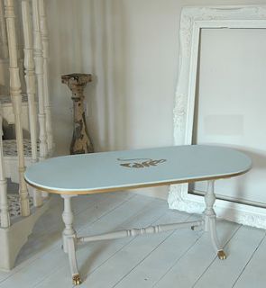 vintage restored cafe d'or coffee table by ghost furniture