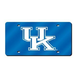 Kentucky Deluxe Mirrored Laser Cut License Plate  Sports Fan License Plate Covers  Sports & Outdoors