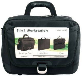 Ohmetric 30076 Notebook Shoulder Case with Removable Workstation and Organizer Electronics