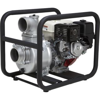 NorthStar Semi-Trash Pump — 4in. Ports, 23,040 GPH, 3/4in. Solids Capacity, 270cc Honda GX270 Engine  Engine Driven Semi Trash Pumps
