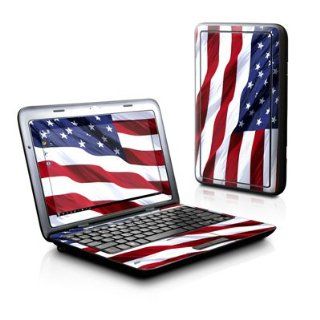 Patriotic Design Protective Decal Skin Sticker (Matte Satin Coating) for Dell Inspiron Duo Convertible Tablet 101 inch Laptop Computer Computers & Accessories