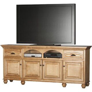 Shop Maple Grove 84" TV Stand Finish European Honey Wheat at the  Furniture Store. Find the latest styles with the lowest prices from Eagle Industries