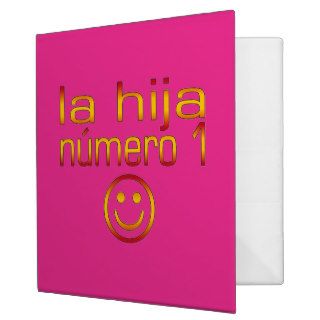 La Hija Número 1   Number 1 Daughter in Spanish Binder