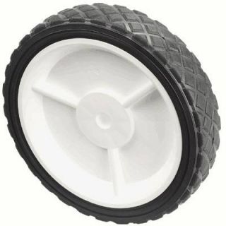 3-Spoke Plastic Wheel and Hub — 7in.  Lawn Mower Wheels