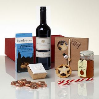 the christmas star gift hamper by whisk hampers