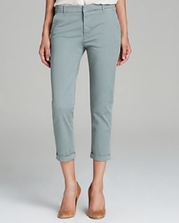 KORAL Pants   Stretch Twill Crop in Seagrass's