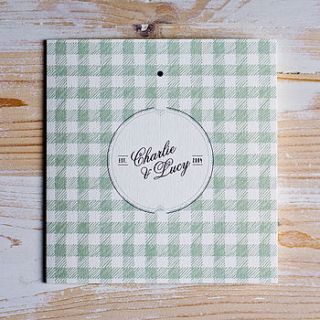 blueberry jam wedding invitation suite by charlie loves lucy