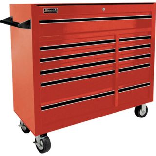Homak Pro Series 41in. 11-Drawer Rolling Tool Cabinet — 42in.W x 18 1/8in.D x 38 3/4in.H  Tool Chests