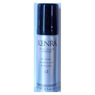 Kenra Curl Glaze Mousse 13 For Shine, Control Definition 1.5oz (42.5g) Travel Sized  Hair Styling Mousses  Beauty